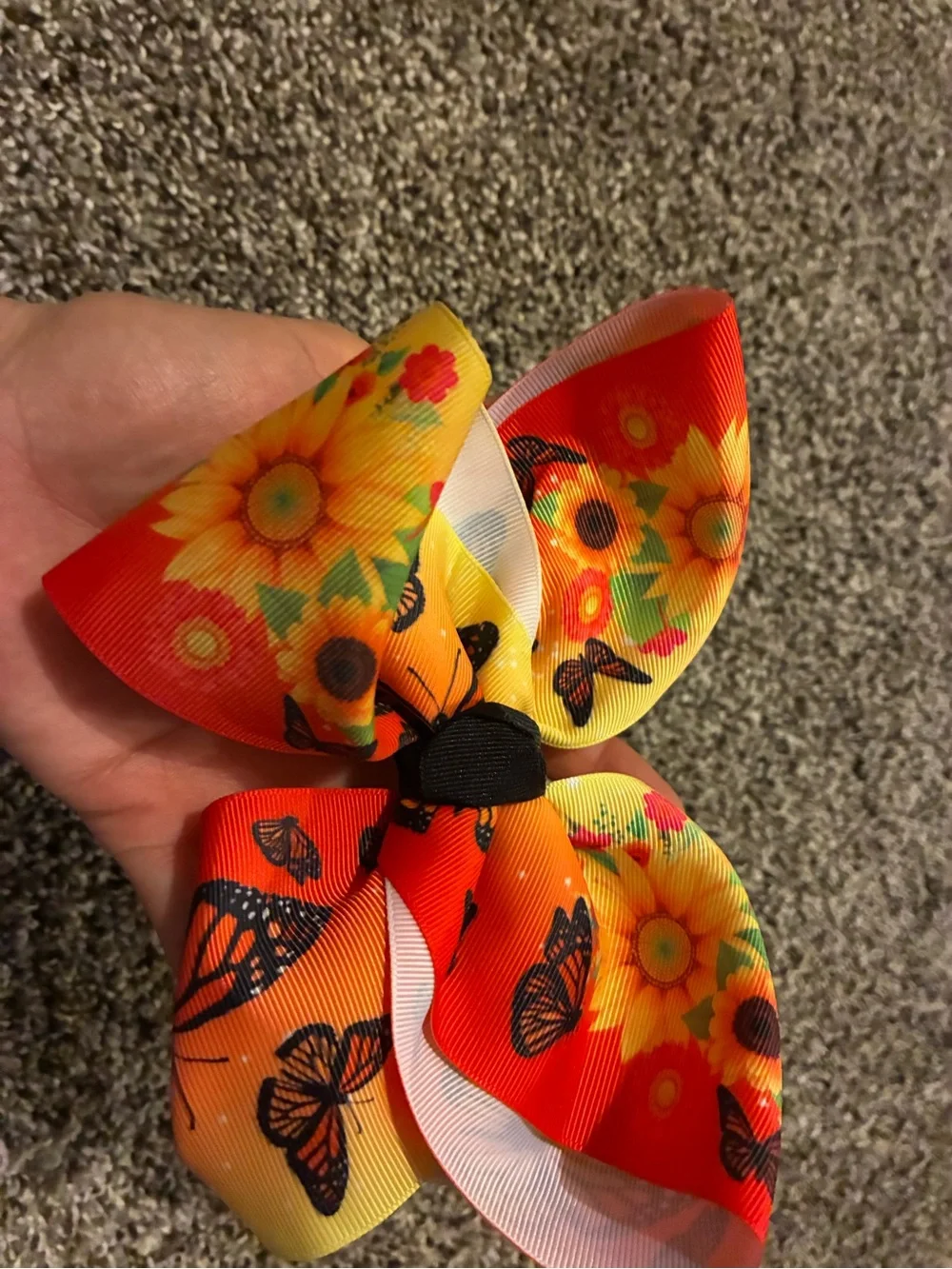Kids Multi-Color Hair Bow Set -
